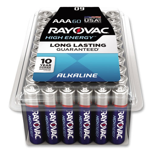 Rayovac® wholesale. RAYOVAC Alkaline Aaa Batteries, 60-pack. HSD Wholesale: Janitorial Supplies, Breakroom Supplies, Office Supplies.