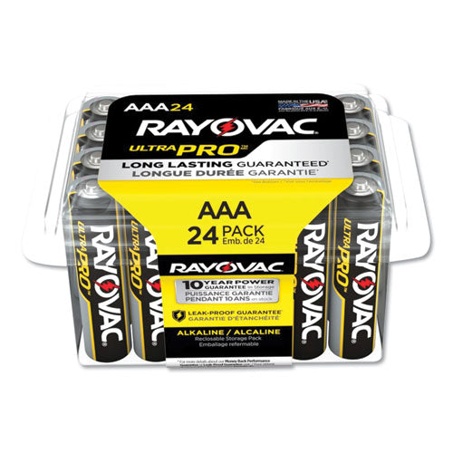 Rayovac® wholesale. RAYOVAC Ultra Pro Alkaline Aaa Batteries, 24-pack. HSD Wholesale: Janitorial Supplies, Breakroom Supplies, Office Supplies.