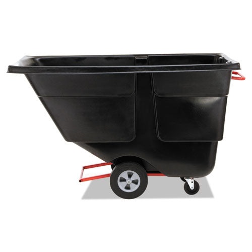 Rubbermaid® Commercial wholesale. Rubbermaid® Rotomolded Tilt Truck, Rectangular, Plastic, 850 Lb Capacity, Black. HSD Wholesale: Janitorial Supplies, Breakroom Supplies, Office Supplies.