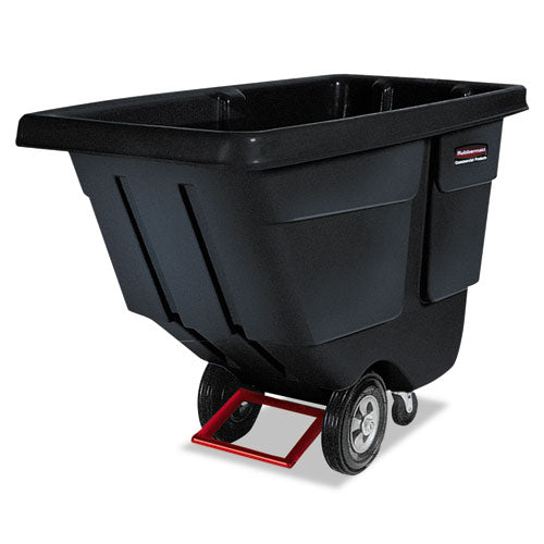 Rubbermaid® Commercial wholesale. Rubbermaid® Rotomolded Tilt Truck, Rectangular, Plastic, 850 Lb Capacity, Black. HSD Wholesale: Janitorial Supplies, Breakroom Supplies, Office Supplies.