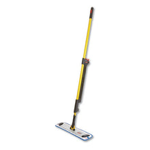 Load image into Gallery viewer, Rubbermaid® Commercial HYGEN™ wholesale. Rubbermaid® Pulse Microfiber Spray Mop System, 56&quot; Overall Mop Length, 17&quot; Frame, 52&quot; Yellow Handle. HSD Wholesale: Janitorial Supplies, Breakroom Supplies, Office Supplies.