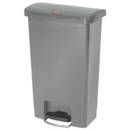 Rubbermaid® Commercial wholesale. Rubbermaid® Slim Jim Resin Step-on Container, Front Step Style, 13 Gal, Gray. HSD Wholesale: Janitorial Supplies, Breakroom Supplies, Office Supplies.