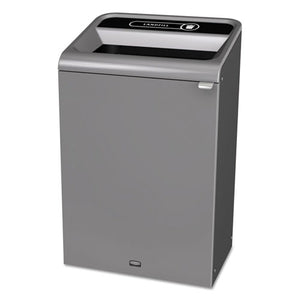 Rubbermaid® Commercial wholesale. Rubbermaid® Configure Indoor Recycling Waste Receptacle, 33 Gal, Gray, Landfill. HSD Wholesale: Janitorial Supplies, Breakroom Supplies, Office Supplies.