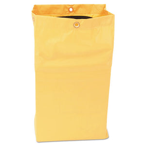 Rubbermaid® Commercial wholesale. Rubbermaid® Zippered Vinyl Cleaning Cart Bag, 24 Gal, , 17.25" X 30.5", Yellow. HSD Wholesale: Janitorial Supplies, Breakroom Supplies, Office Supplies.