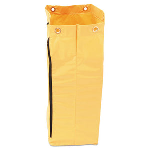 Rubbermaid® Commercial wholesale. Rubbermaid® Zippered Vinyl Cleaning Cart Bag, 24 Gal, , 17.25" X 30.5", Yellow. HSD Wholesale: Janitorial Supplies, Breakroom Supplies, Office Supplies.