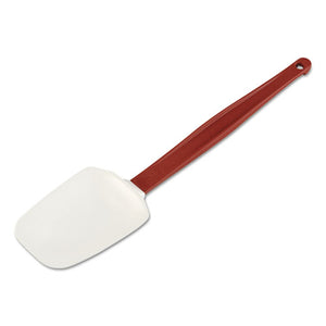 Rubbermaid® Commercial wholesale. Rubbermaid® High Heat Scraper Spoon, White W-red Blade, 13 1-2". HSD Wholesale: Janitorial Supplies, Breakroom Supplies, Office Supplies.