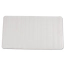 Rubbermaid® Commercial wholesale. Rubbermaid® Safti-grip Latex-free Vinyl Bath Mat, 16 X 28, White. HSD Wholesale: Janitorial Supplies, Breakroom Supplies, Office Supplies.