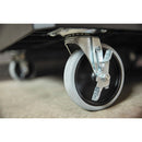 Rubbermaid® Commercial wholesale. Rubbermaid® Heavy Duty Adaptable Utility Cart, 2 Shelves, 25.2w X 51.5d X 36h, Black. HSD Wholesale: Janitorial Supplies, Breakroom Supplies, Office Supplies.