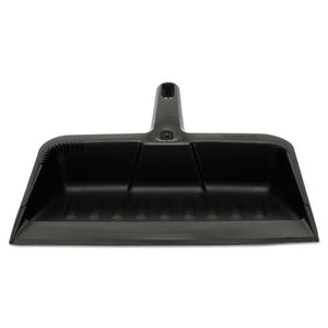 Rubbermaid® Commercial wholesale. Rubbermaid® Heavy-duty Dustpan, 8 1-4" W, Polypropylene, Charcoal. HSD Wholesale: Janitorial Supplies, Breakroom Supplies, Office Supplies.