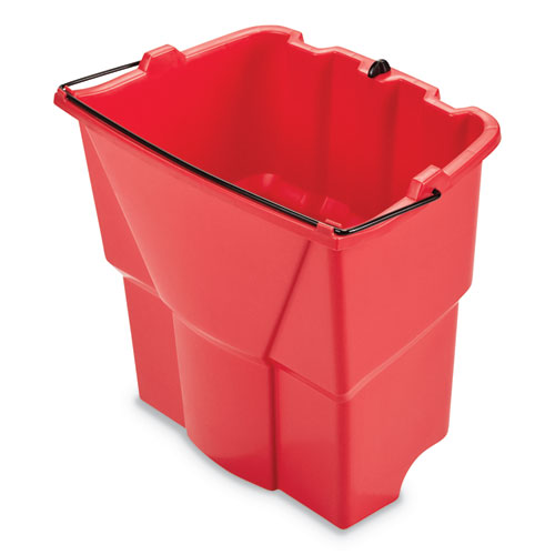 Rubbermaid® Commercial wholesale. Rubbermaid® Wavebrake 2.0 Dirty Water Bucket, 18 Qt, Plastic, Red. HSD Wholesale: Janitorial Supplies, Breakroom Supplies, Office Supplies.