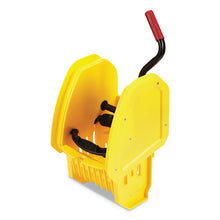 Load image into Gallery viewer, Rubbermaid® Commercial wholesale. Rubbermaid® Wavebrake 2.0 Wringer, Down-press, Plastic, Yellow. HSD Wholesale: Janitorial Supplies, Breakroom Supplies, Office Supplies.