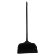 Load image into Gallery viewer, Rubbermaid® Commercial wholesale. Rubbermaid® Lobby Pro Upright Dustpan, W-wheels, 12 1-2 &quot;, Polypropylene W-vinyl Coat, Black. HSD Wholesale: Janitorial Supplies, Breakroom Supplies, Office Supplies.