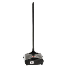 Load image into Gallery viewer, Rubbermaid® Commercial wholesale. Rubbermaid® Lobby Pro Upright Dustpan, W-wheels, 12 1-2 &quot;, Polypropylene W-vinyl Coat, Black. HSD Wholesale: Janitorial Supplies, Breakroom Supplies, Office Supplies.