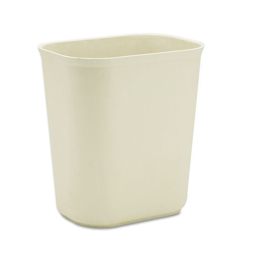 Rubbermaid® Commercial wholesale. Rubbermaid® Fire-resistant Wastebasket, Rectangular, Fiberglass, 3.5 Gal, Beige. HSD Wholesale: Janitorial Supplies, Breakroom Supplies, Office Supplies.