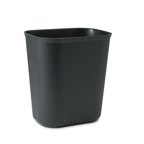 Rubbermaid® Commercial wholesale. Rubbermaid® Fire-resistant Wastebasket, Rectangular, Fiberglass, 3.5 Gal, Black. HSD Wholesale: Janitorial Supplies, Breakroom Supplies, Office Supplies.