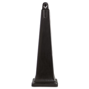 Rubbermaid® Commercial wholesale. Rubbermaid® Groundskeeper Cigarette Waste Collector, Pyramid, 1 Gal, Plastic-steel, Black. HSD Wholesale: Janitorial Supplies, Breakroom Supplies, Office Supplies.