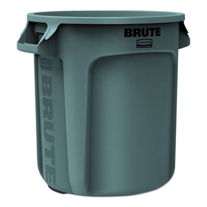 Rubbermaid® Commercial wholesale. Rubbermaid® Round Brute Container, Plastic, 10 Gal, Gray. HSD Wholesale: Janitorial Supplies, Breakroom Supplies, Office Supplies.