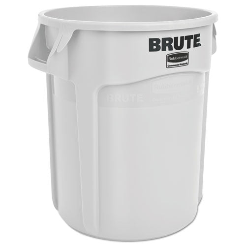 Rubbermaid® Commercial wholesale. Rubbermaid® Round Brute Container, Plastic, 20 Gal, White. HSD Wholesale: Janitorial Supplies, Breakroom Supplies, Office Supplies.