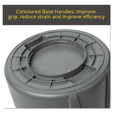 Load image into Gallery viewer, Rubbermaid® Commercial wholesale. Rubbermaid® Round Brute Container, Plastic, 20 Gal, Yellow. HSD Wholesale: Janitorial Supplies, Breakroom Supplies, Office Supplies.