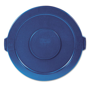 Rubbermaid® Commercial wholesale. Rubbermaid® Round Flat Top Lid, For 32 Gal Round Brute Containers, 22.25" Diameter, Blue. HSD Wholesale: Janitorial Supplies, Breakroom Supplies, Office Supplies.