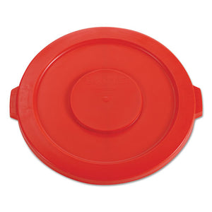 Rubbermaid® Commercial wholesale. Rubbermaid® Round Flat Top Lid, For 32 Gal Round Brute Containers, 22.25" Diameter, Red. HSD Wholesale: Janitorial Supplies, Breakroom Supplies, Office Supplies.