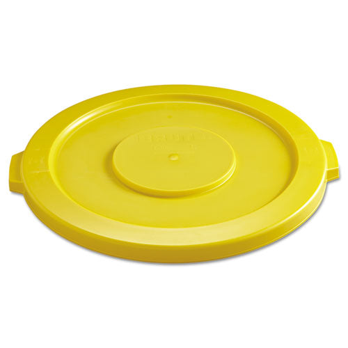 Rubbermaid® Commercial wholesale. Rubbermaid® Round Flat Top Lid, For 32 Gal Round Brute Containers, 22.25" Diameter, Yellow. HSD Wholesale: Janitorial Supplies, Breakroom Supplies, Office Supplies.