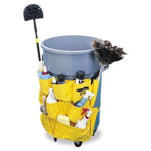 Rubbermaid® Commercial wholesale. Rubbermaid® Brute Caddy Bag, 12 Pockets, Yellow. HSD Wholesale: Janitorial Supplies, Breakroom Supplies, Office Supplies.