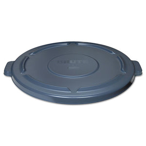 Rubbermaid® Commercial wholesale. Rubbermaid® Vented Round Brute Lid, 24.5 Dia X 1.5h, Gray. HSD Wholesale: Janitorial Supplies, Breakroom Supplies, Office Supplies.