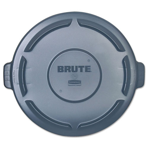 Rubbermaid® Commercial wholesale. Rubbermaid® Vented Round Brute Lid, 24.5 Dia X 1.5h, Gray. HSD Wholesale: Janitorial Supplies, Breakroom Supplies, Office Supplies.