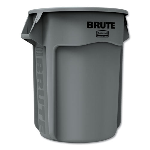 Rubbermaid® Commercial wholesale. Rubbermaid® Round Brute Container, Plastic, 55 Gal, Gray. HSD Wholesale: Janitorial Supplies, Breakroom Supplies, Office Supplies.