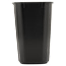 Rubbermaid® Commercial wholesale. Rubbermaid® Deskside Plastic Wastebasket, Rectangular, 3.5 Gal, Black. HSD Wholesale: Janitorial Supplies, Breakroom Supplies, Office Supplies.