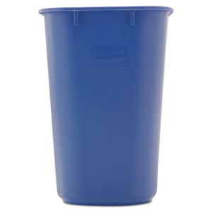 Rubbermaid® Commercial wholesale. Rubbermaid® Small Deskside Recycling Container, Rectangular, Plastic, 13.63 Qt, Blue. HSD Wholesale: Janitorial Supplies, Breakroom Supplies, Office Supplies.