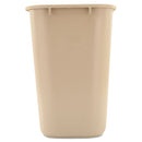 Rubbermaid® Commercial wholesale. Rubbermaid® Deskside Plastic Wastebasket, Rectangular, 7 Gal, Beige. HSD Wholesale: Janitorial Supplies, Breakroom Supplies, Office Supplies.
