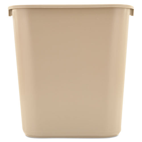 Rubbermaid® Commercial wholesale. Rubbermaid® Deskside Plastic Wastebasket, Rectangular, 7 Gal, Beige. HSD Wholesale: Janitorial Supplies, Breakroom Supplies, Office Supplies.