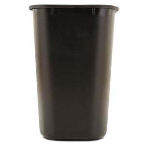 Rubbermaid® Commercial wholesale. Rubbermaid® Deskside Plastic Wastebasket, Rectangular, 7 Gal, Black. HSD Wholesale: Janitorial Supplies, Breakroom Supplies, Office Supplies.