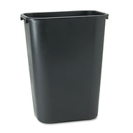 Rubbermaid® Commercial wholesale. Rubbermaid® Deskside Plastic Wastebasket, Rectangular, 10.25 Gal, Black. HSD Wholesale: Janitorial Supplies, Breakroom Supplies, Office Supplies.