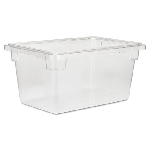 Rubbermaid® Commercial wholesale. Rubbermaid® Food-tote Boxes, 5 Gal, 12 X 18 X 9, Clear. HSD Wholesale: Janitorial Supplies, Breakroom Supplies, Office Supplies.