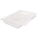 Rubbermaid® Commercial wholesale. Rubbermaid® Food-tote Boxes, 5 Gal, 26 X 18 X 3.5, Clear. HSD Wholesale: Janitorial Supplies, Breakroom Supplies, Office Supplies.