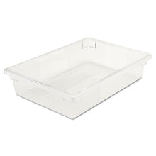 Load image into Gallery viewer, Rubbermaid® Commercial wholesale. Rubbermaid® Food-tote Boxes, 8.5 Gal, 26 X 18 X 6, Clear. HSD Wholesale: Janitorial Supplies, Breakroom Supplies, Office Supplies.