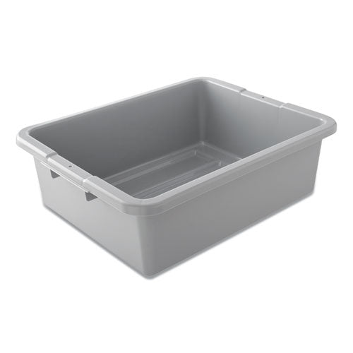 Rubbermaid® Commercial wholesale. Rubbermaid® Bus-utility Box, 17.3" X 7" X 21.5", Gray. HSD Wholesale: Janitorial Supplies, Breakroom Supplies, Office Supplies.