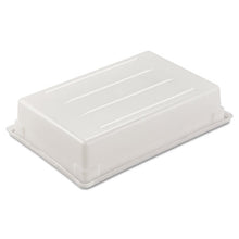 Load image into Gallery viewer, Rubbermaid® Commercial wholesale. Rubbermaid® Food-tote Boxes, 8.5 Gal, 26 X 18 X 6, White. HSD Wholesale: Janitorial Supplies, Breakroom Supplies, Office Supplies.