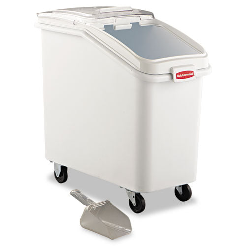 Rubbermaid® Commercial wholesale. Rubbermaid® Prosave Mobile Ingredient Bin, 26.18 Gal, 15.5 X 29.5 X 28, White. HSD Wholesale: Janitorial Supplies, Breakroom Supplies, Office Supplies.