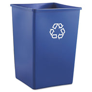 Rubbermaid® Commercial wholesale. Rubbermaid® Recycling Container, Square, Plastic, 35 Gal, Blue. HSD Wholesale: Janitorial Supplies, Breakroom Supplies, Office Supplies.