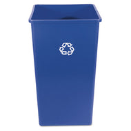 Rubbermaid® Commercial wholesale. Rubbermaid® Recycling Container, Square, Plastic, 50 Gal, Blue. HSD Wholesale: Janitorial Supplies, Breakroom Supplies, Office Supplies.