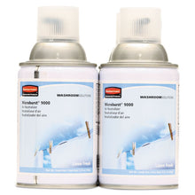 Load image into Gallery viewer, Rubbermaid® Commercial wholesale. Rubbermaid® Tc Microburst 9000 Air Freshener Refill, Linen Fresh, 5.3 Oz Aerosol, 4-carton. HSD Wholesale: Janitorial Supplies, Breakroom Supplies, Office Supplies.