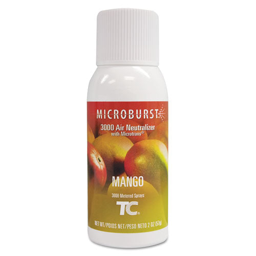 Rubbermaid® Commercial wholesale. Rubbermaid® Microburst 3000 Refill, Mango, 2 Oz Aerosol, 12-carton. HSD Wholesale: Janitorial Supplies, Breakroom Supplies, Office Supplies.