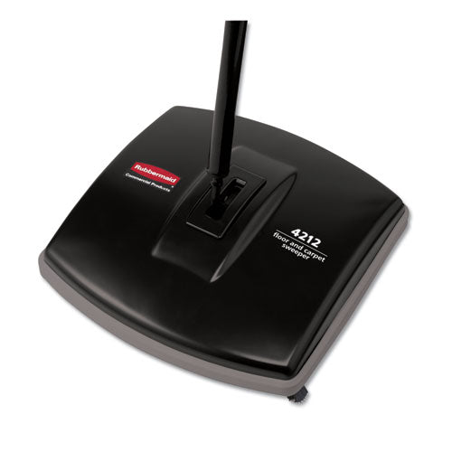 Rubbermaid® Commercial wholesale. Rubbermaid® Floor And Carpet Sweeper, Plastic Bristles, 44" Handle, Black-gray. HSD Wholesale: Janitorial Supplies, Breakroom Supplies, Office Supplies.