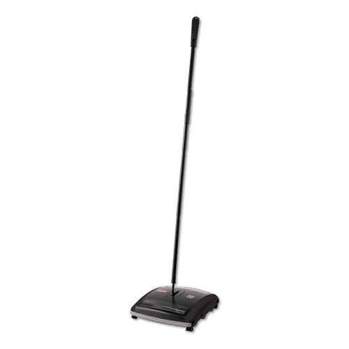 Rubbermaid® Commercial wholesale. Rubbermaid® Brushless Mechanical Sweeper, 44" Handle, Black-yellow. HSD Wholesale: Janitorial Supplies, Breakroom Supplies, Office Supplies.