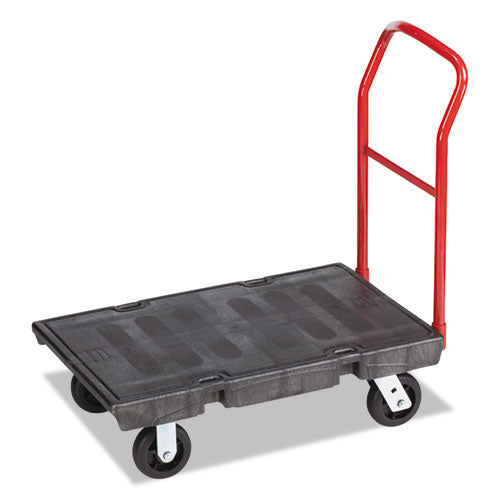 Rubbermaid® Commercial wholesale. Rubbermaid® Heavy-duty Platform Truck Cart, 1,000 Lb Capacity, 24 X 36 Platform, Black. HSD Wholesale: Janitorial Supplies, Breakroom Supplies, Office Supplies.