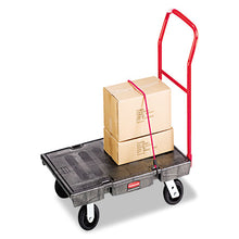 Load image into Gallery viewer, Rubbermaid® Commercial wholesale. Rubbermaid® Heavy-duty Platform Truck Cart, 2,000 Lb Capacity, 24 X 48 Platform, Black. HSD Wholesale: Janitorial Supplies, Breakroom Supplies, Office Supplies.